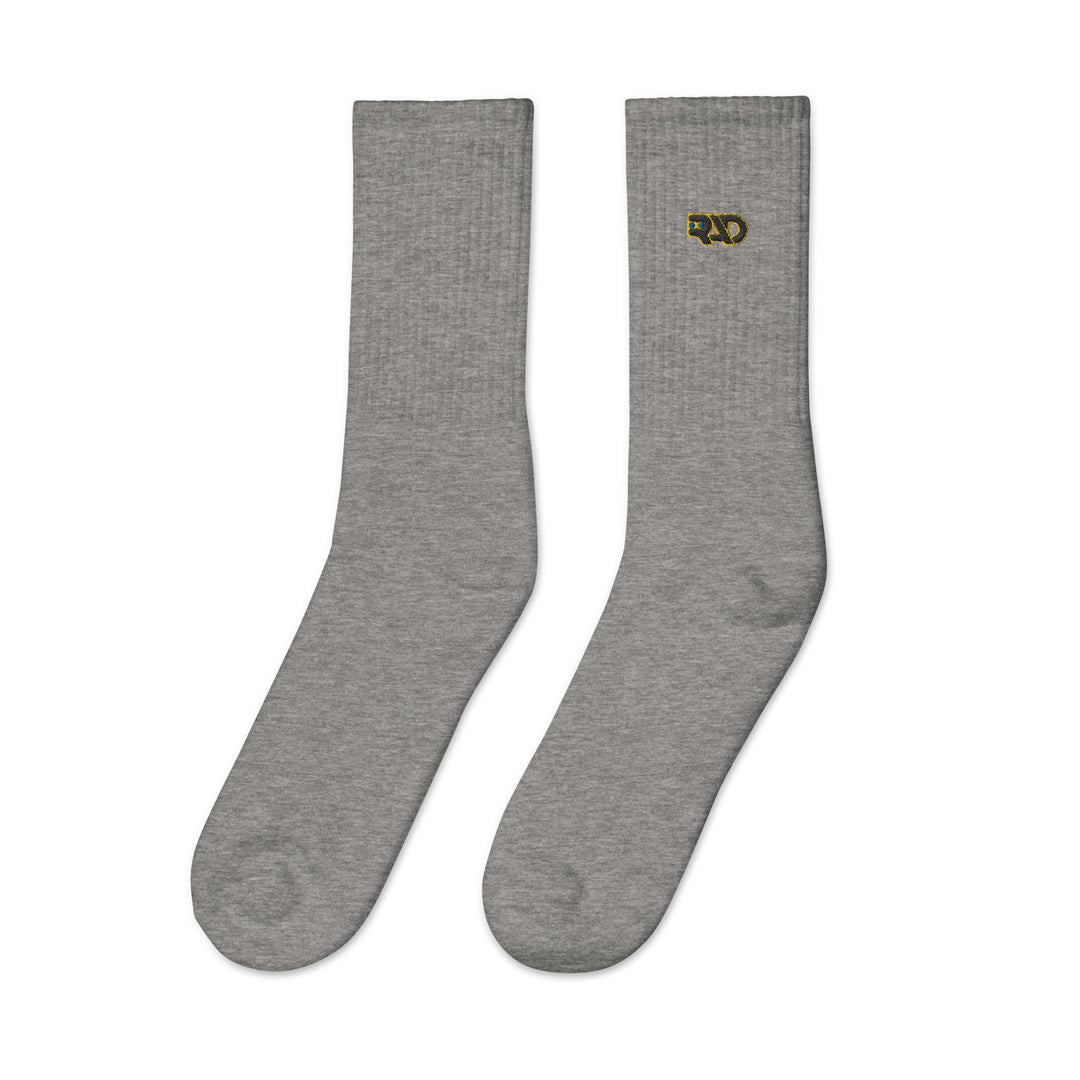 RAD Embroidered socks